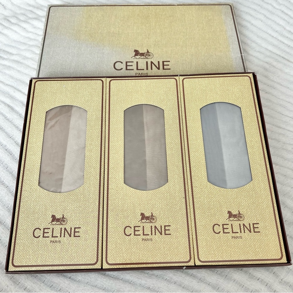 Celine Pantyhose Hosiery 3 pcs
